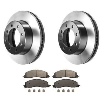 Wagner® - SevereDuty™ Front Brake Kit with Semi-Metallic Pads
