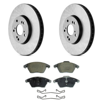 Wagner® - ThermoQuiet™ Front Brake Kit with Ceramic Pads