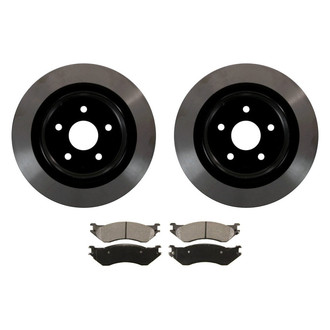Wagner® - SevereDuty™ Rear Brake Kit with Semi-Metallic Pads