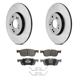 Wagner® - ThermoQuiet™ Front Brake Kit with Ceramic Pads