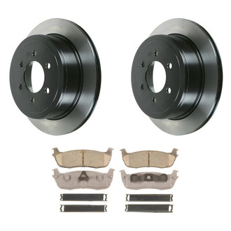 Wagner® - ThermoQuiet™ Rear Brake Kit with Ceramic Pads