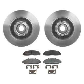 Wagner® - ThermoQuiet™ Front Brake Kit with Semi-Metallic Pads