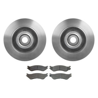 Wagner® - ThermoQuiet™ Front Brake Kit with Semi-Metallic Pads