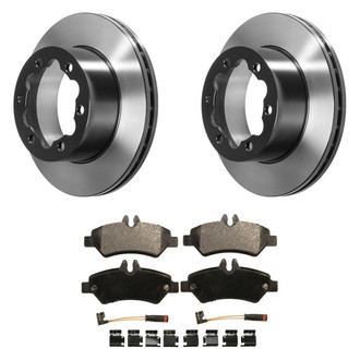 Wagner® - SevereDuty™ Rear Brake Kit with Semi-Metallic Pads