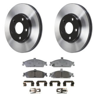 Wagner® - ThermoQuiet™ Front Brake Kit with Ceramic Pads
