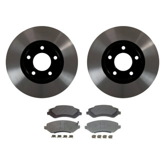 Wagner® - ThermoQuiet™ Front Brake Kit with Semi-Metallic Pads