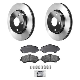 Wagner® - SevereDuty™ Front Brake Kit with Semi-Metallic Pads
