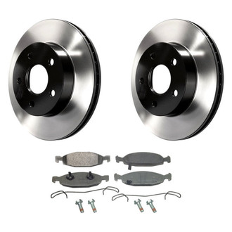 Wagner® - ThermoQuiet™ Front Brake Kit with Semi-Metallic Pads