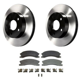 Wagner® - ThermoQuiet™ Front Brake Kit with Semi-Metallic Pads