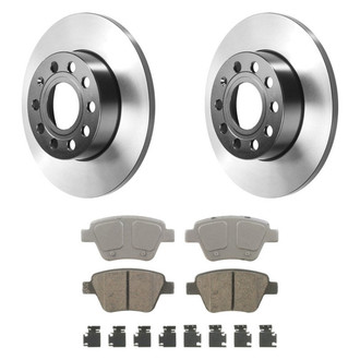 Wagner® - ThermoQuiet™ Rear Brake Kit with Ceramic Pads