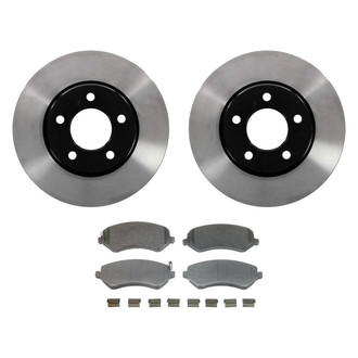 Wagner® - ThermoQuiet™ Front Brake Kit with Semi-Metallic Pads