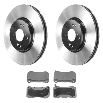 Wagner® - ThermoQuiet™ Front Brake Kit with Semi-Metallic Pads