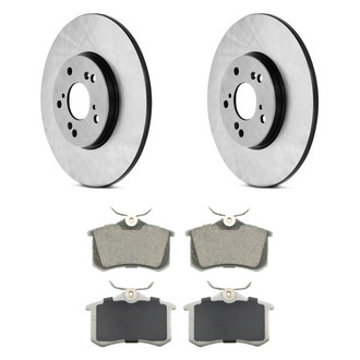 Wagner® - ThermoQuiet™ Rear Brake Kit with Ceramic Pads