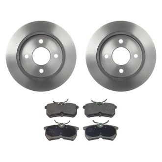 Wagner® - ThermoQuiet™ Rear Brake Kit with Semi-Metallic Pads