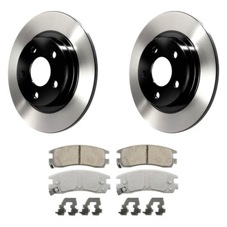 Wagner® - ThermoQuiet™ Rear Brake Kit with Ceramic Pads