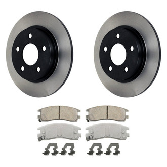 Wagner® - ThermoQuiet™ Rear Brake Kit with Ceramic Pads