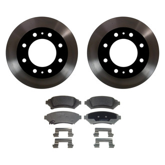 Wagner® - ThermoQuiet™ Front Brake Kit with Semi-Metallic Pads