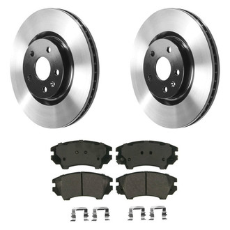 Wagner® - SevereDuty™ Front Brake Kit with Semi-Metallic Pads