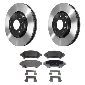 Wagner® - ThermoQuiet™ Front Brake Kit with Semi-Metallic Pads