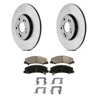 Wagner® - SevereDuty™ Front Brake Kit with Semi-Metallic Pads