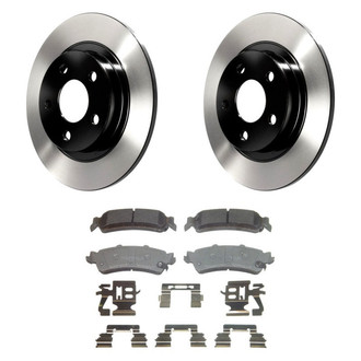 Wagner® - ThermoQuiet™ Rear Brake Kit with Ceramic Pads