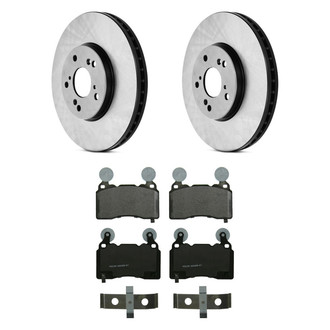 Wagner® - SevereDuty™ Front Brake Kit with Semi-Metallic Pads