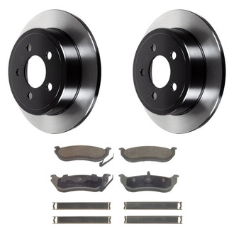 Wagner® - ThermoQuiet™ Rear Brake Kit with Ceramic Pads