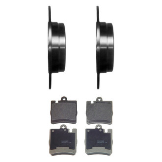 Wagner® - ThermoQuiet™ Rear Brake Kit with Semi-Metallic Pads