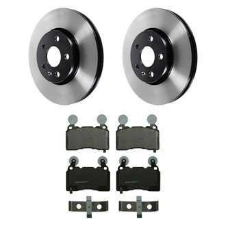 Wagner® - SevereDuty™ Front Brake Kit with Semi-Metallic Pads