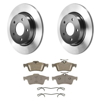Wagner® - ThermoQuiet™ Rear Brake Kit with Ceramic Pads