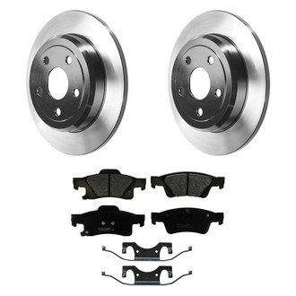 Wagner® - SevereDuty™ Rear Brake Kit with Semi-Metallic Pads