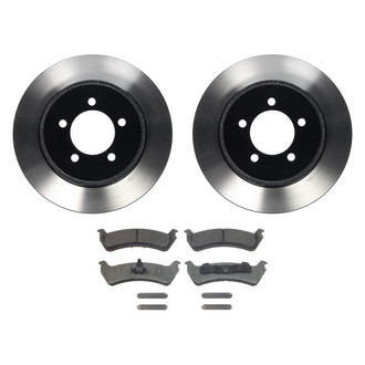 Wagner® - ThermoQuiet™ Rear Brake Kit with Semi-Metallic Pads