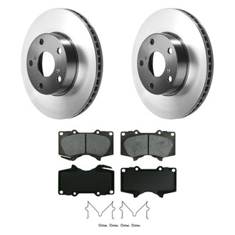 Wagner® - SevereDuty™ Front Brake Kit with Semi-Metallic Pads