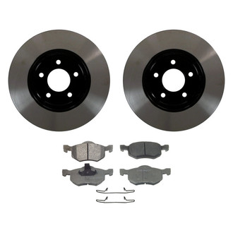 Wagner® - ThermoQuiet™ Front Brake Kit with Semi-Metallic Pads
