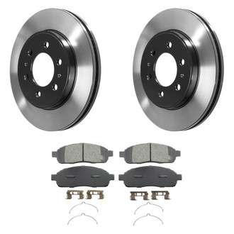 Wagner® - SevereDuty™ Front Brake Kit with Semi-Metallic Pads