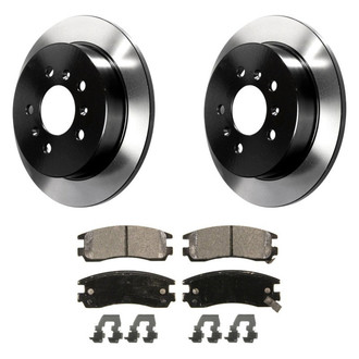 Wagner® - SevereDuty™ Rear Brake Kit with Semi-Metallic Pads