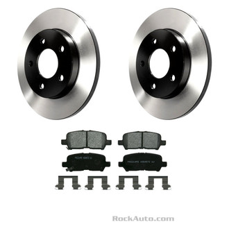 Wagner® - SevereDuty™ Rear Brake Kit with Semi-Metallic Pads