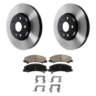 Wagner® - SevereDuty™ Front Brake Kit with Semi-Metallic Pads