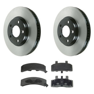 Wagner® - ThermoQuiet™ Front Brake Kit with Semi-Metallic Pads