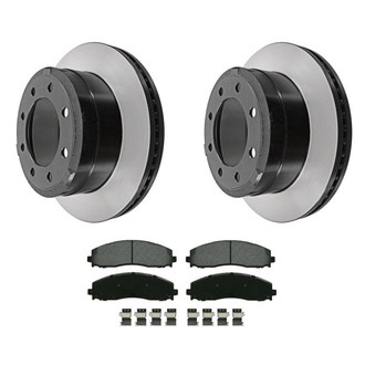 Wagner® - SevereDuty™ Rear Brake Kit with Semi-Metallic Pads