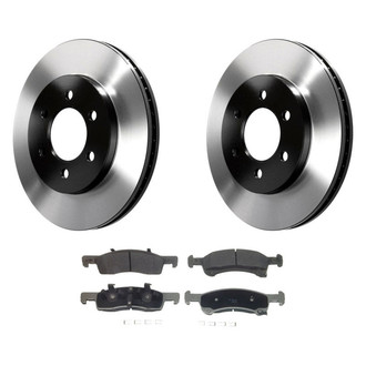 Wagner® - ThermoQuiet™ Front Brake Kit with Semi-Metallic Pads
