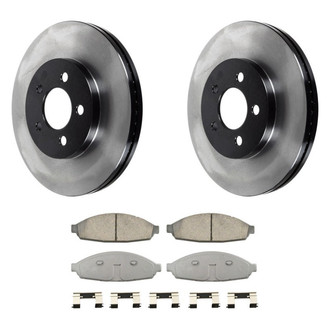 Wagner® - ThermoQuiet™ Front Brake Kit with Ceramic Pads