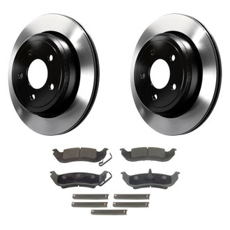 Wagner® - ThermoQuiet™ Rear Brake Kit with Ceramic Pads