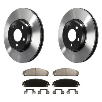 Wagner® - SevereDuty™ Front Brake Kit with Semi-Metallic Pads