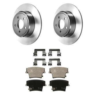 Wagner® - SevereDuty™ Rear Brake Kit with Semi-Metallic Pads