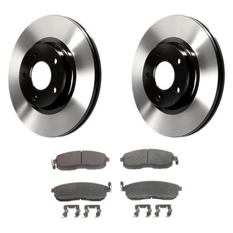 Wagner® - ThermoQuiet™ Front Brake Kit with Ceramic Pads