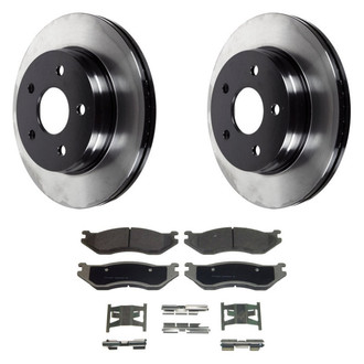 Wagner® - ThermoQuiet™ Front Brake Kit with Semi-Metallic Pads