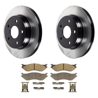 Wagner® - ThermoQuiet™ Front Brake Kit with Ceramic Pads