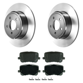 Wagner® - SevereDuty™ Rear Brake Kit with Semi-Metallic Pads