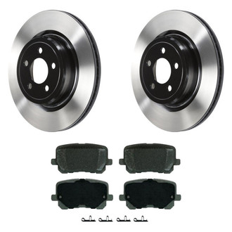 Wagner® - SevereDuty™ Rear Brake Kit with Semi-Metallic Pads